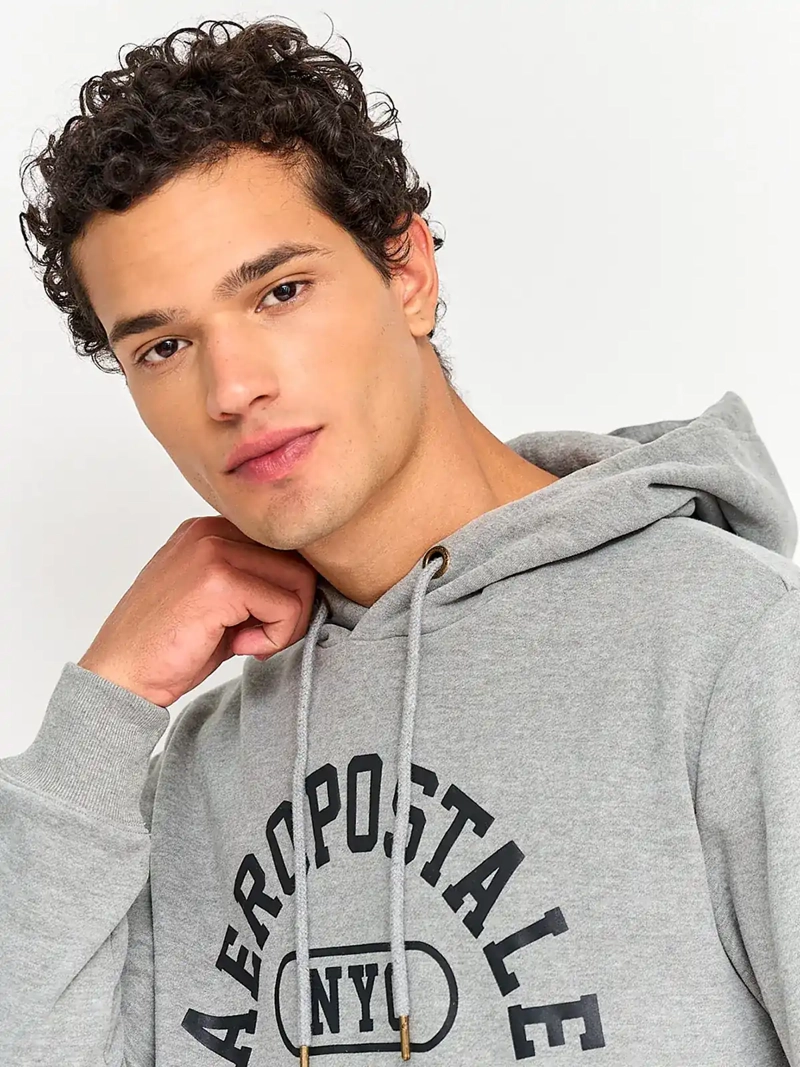 POLERÓN HOMBRE AEROPOSTALE SUEDE HOODIE - 3