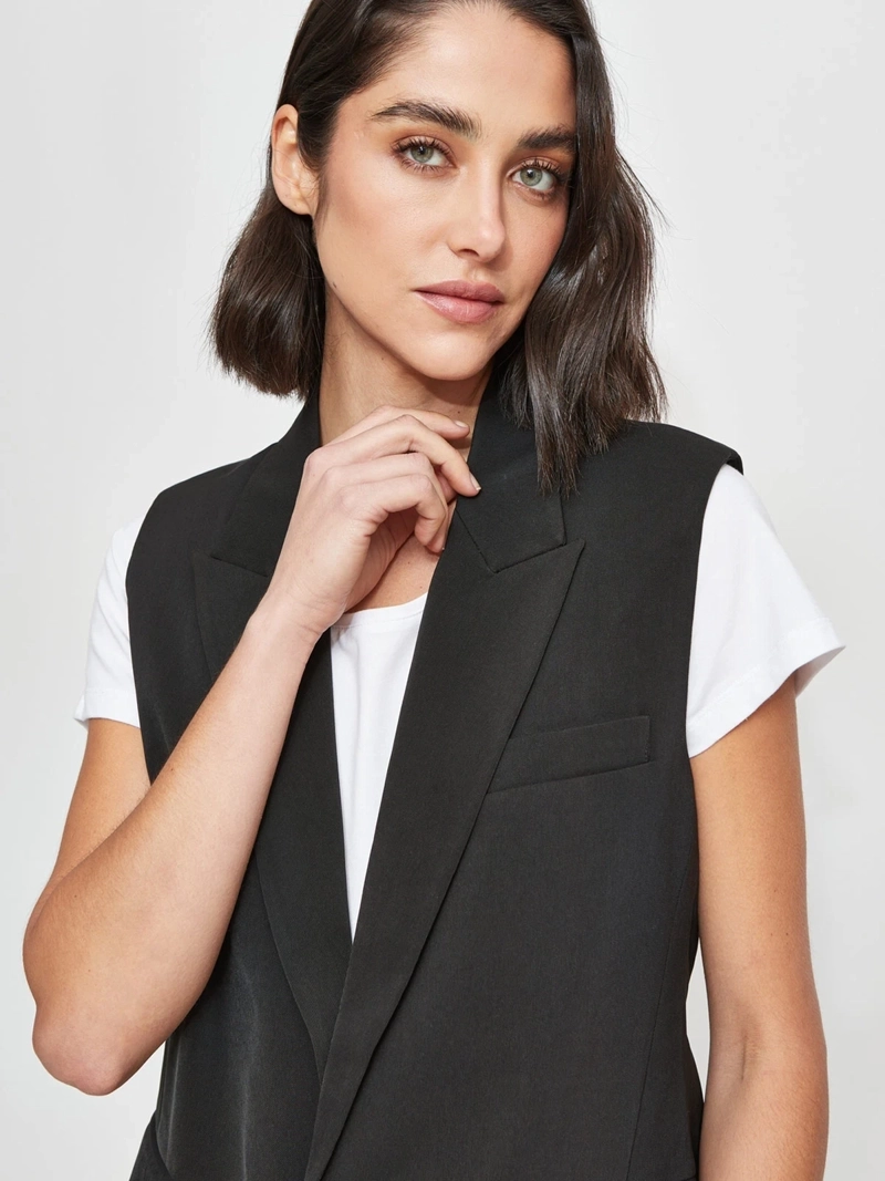 BLAZER MUJER MARQUIS SIN MANGAS - 3