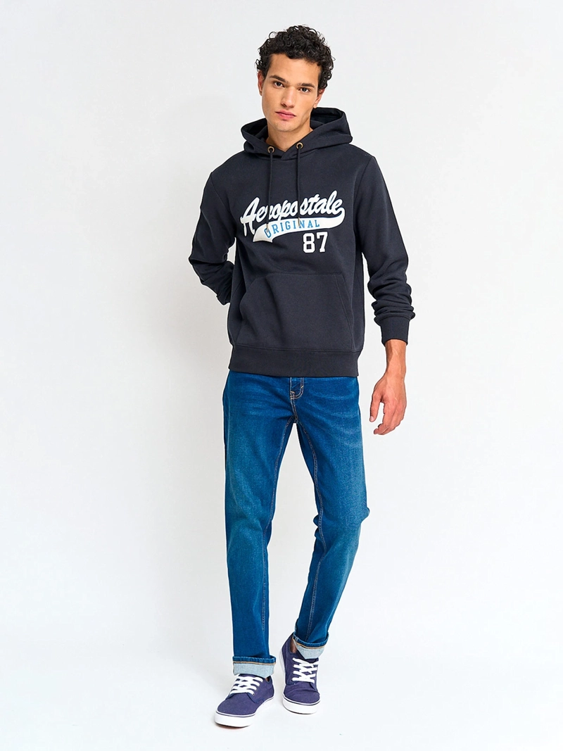 POLERÓN HOMBRE AEROPOSTALE SUEDE HOODIE - 4