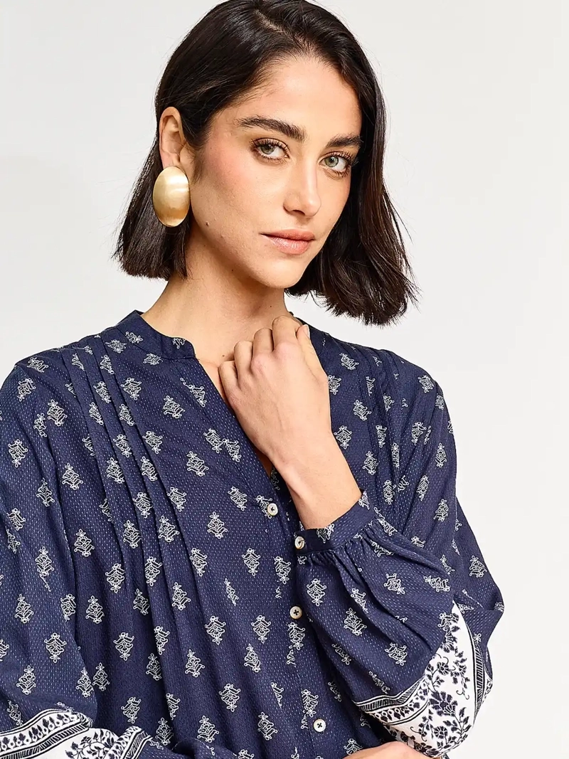 BLUSA MUJER AZIZ MANGA LARGA - 3