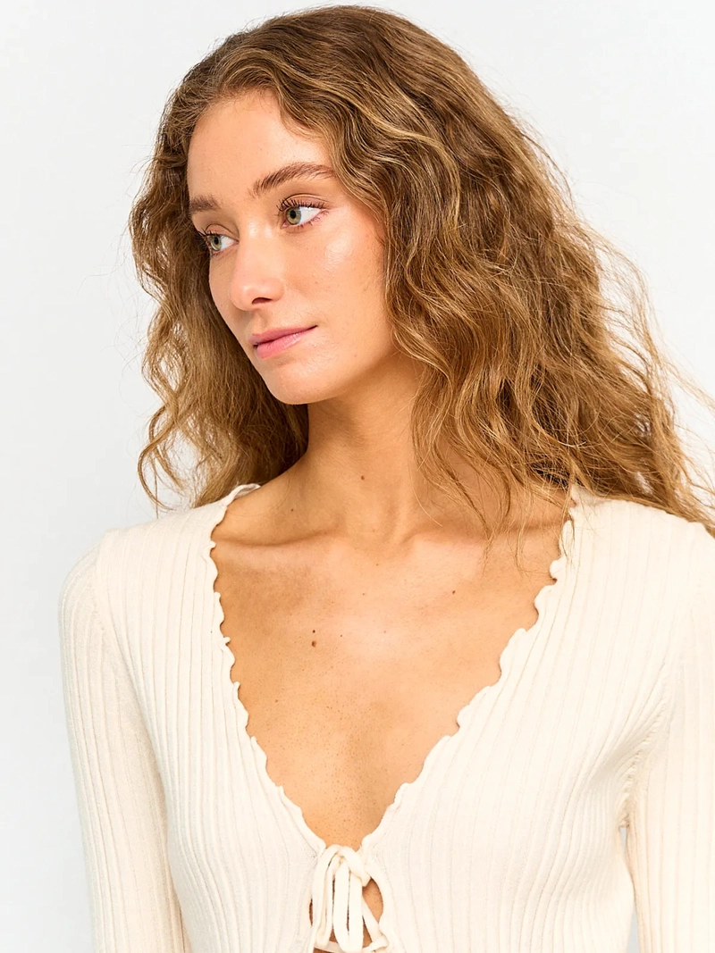 CARDIGAN MUJER INDEX AMARRAS - 3