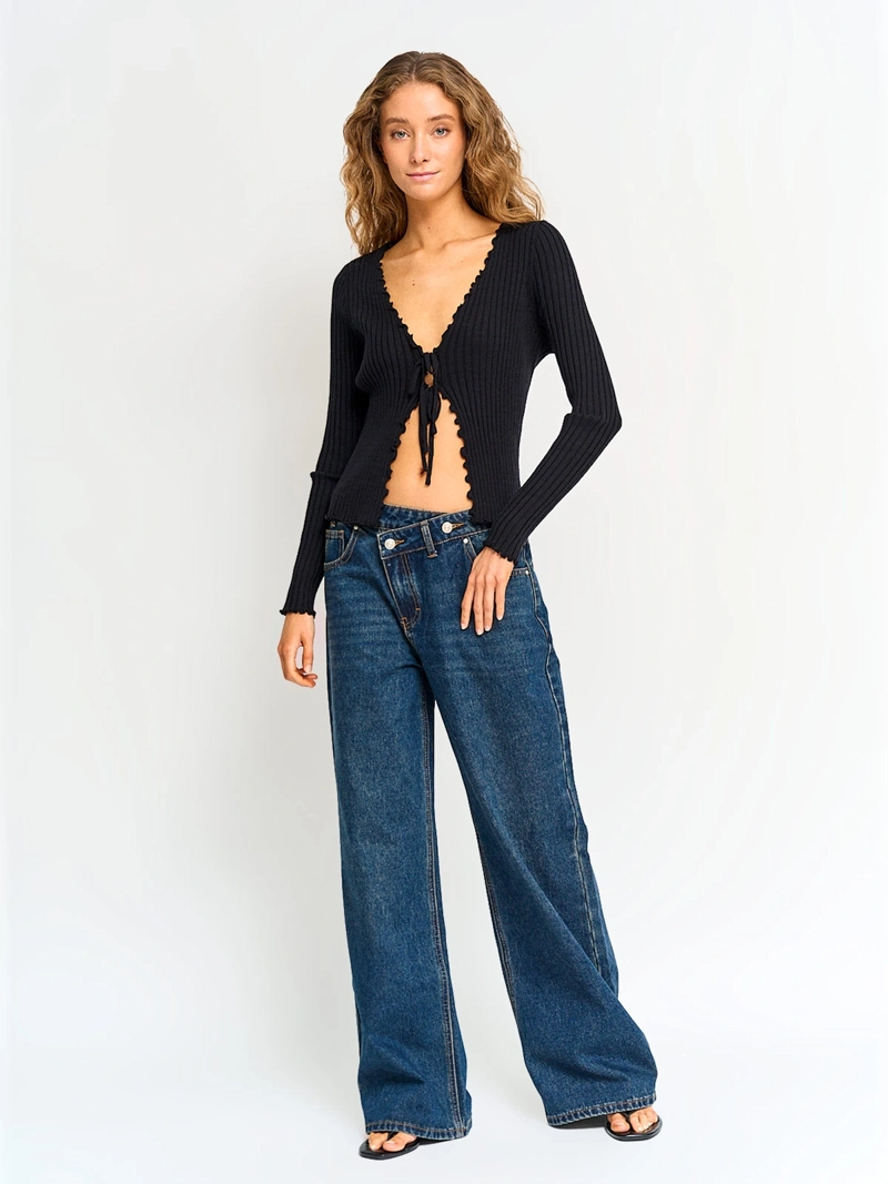 CARDIGAN MUJER INDEX AMARRAS - 4