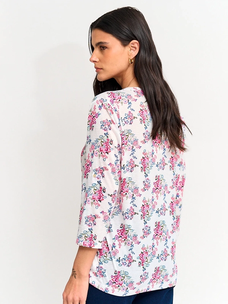 POLERA MUJER AZIZ MANGA 3/4 - 2