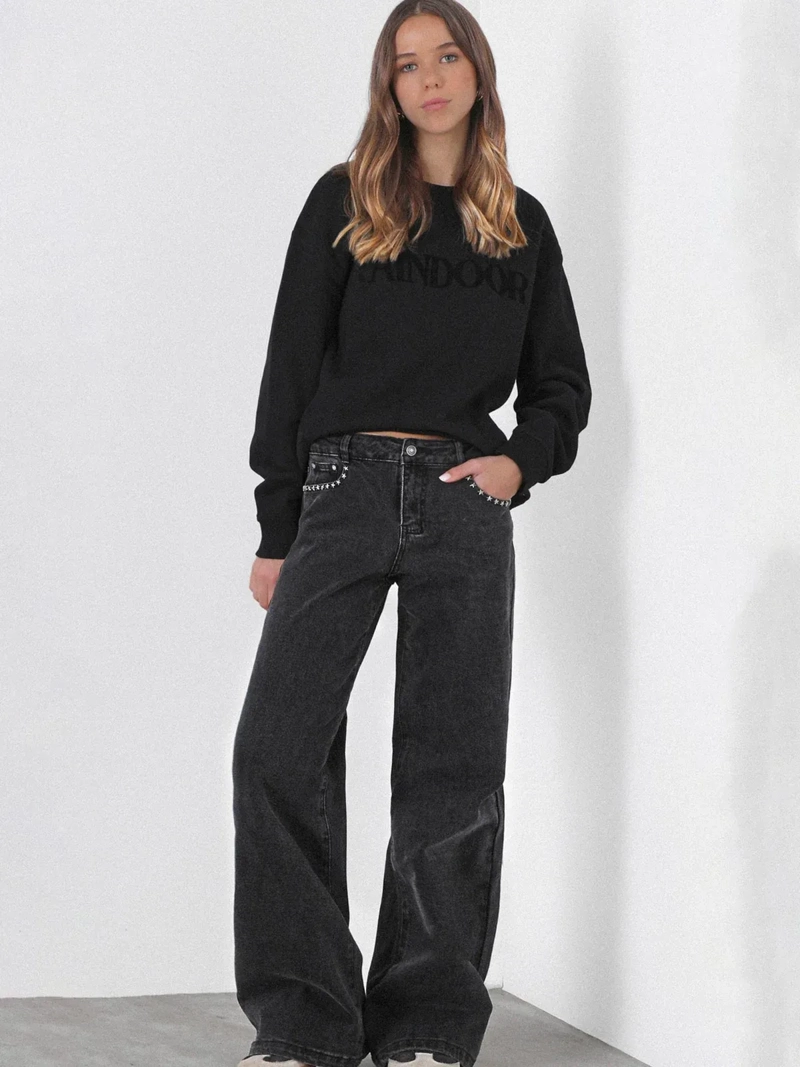 PANTALÓN MUJER RAINDOOR ALGODÓN ESTRELLA BOLSILLO - 1