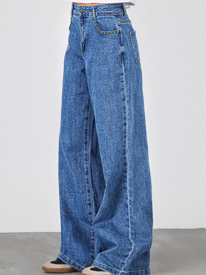 PANTALÓN MUJER RAINDOOR ALGODÓN ESTRELLA BOLSILLO - 3