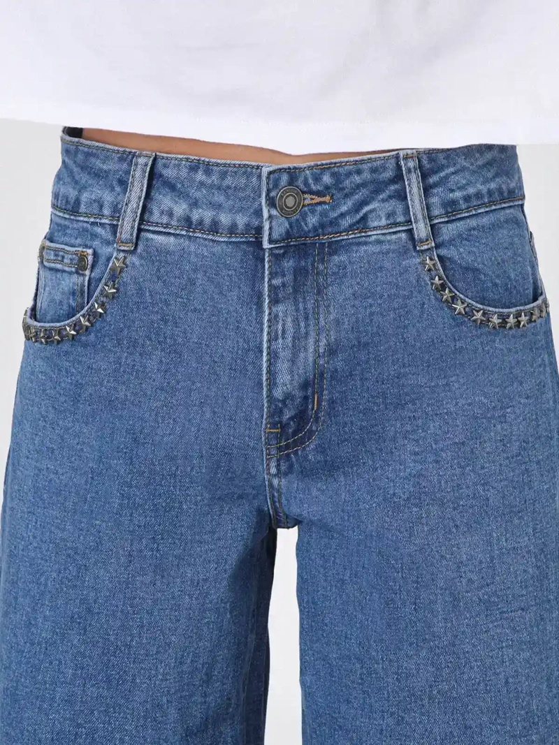 PANTALÓN MUJER RAINDOOR ALGODÓN ESTRELLA BOLSILLO - 5