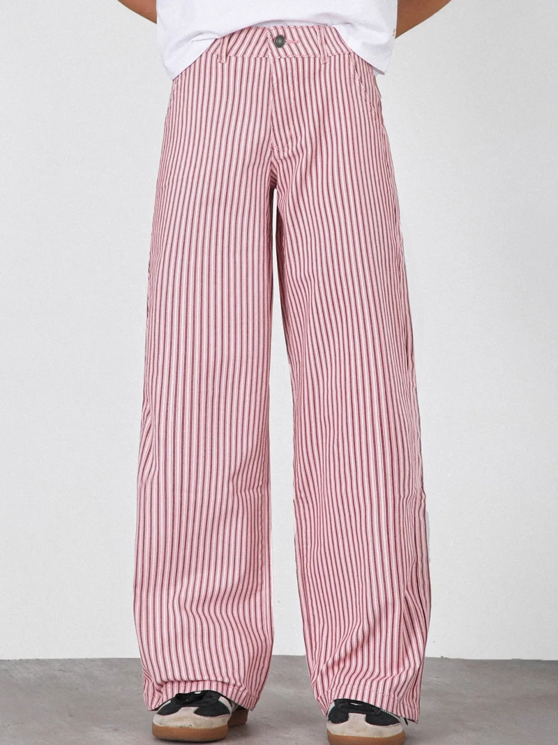 PANTALÓN MUJER RAINDOOR ALGODÓN RAYAS - 2