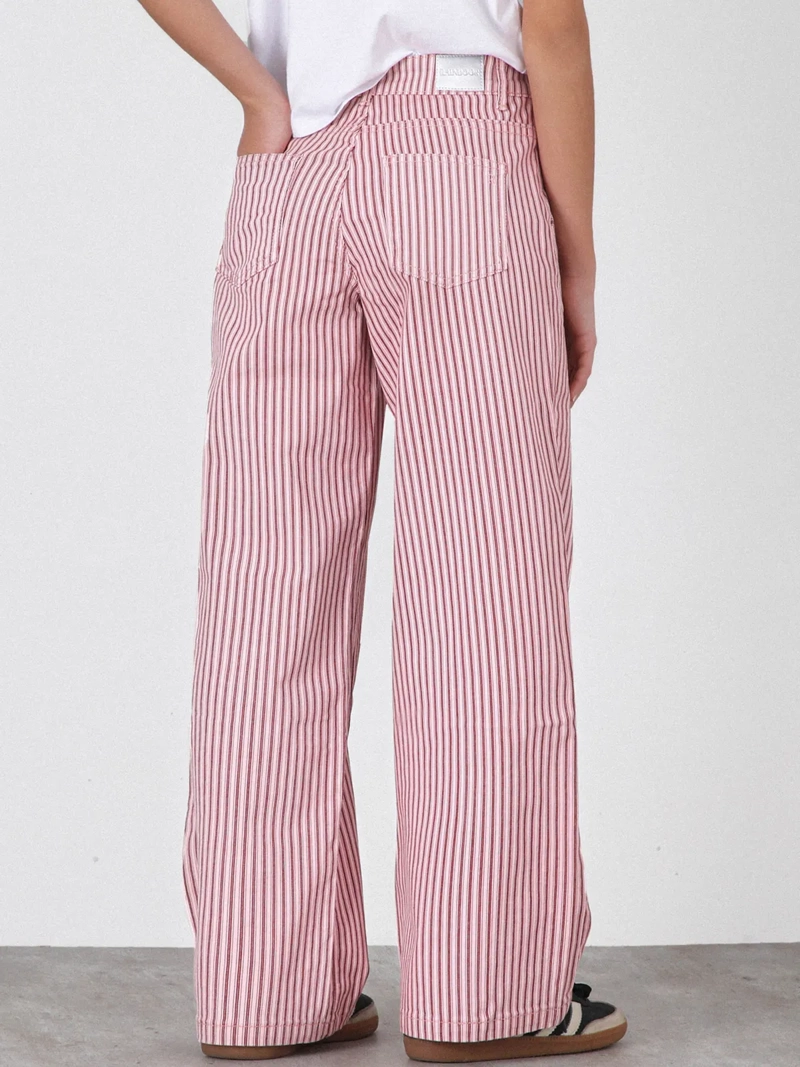 PANTALÓN MUJER RAINDOOR ALGODÓN RAYAS - 4