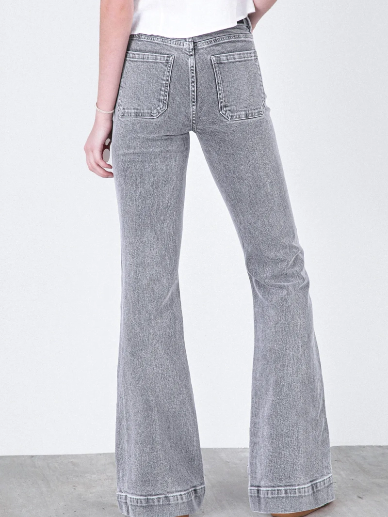 PANTALÓN MUJER RAINDOOR ALGODÓN FLARE - 4