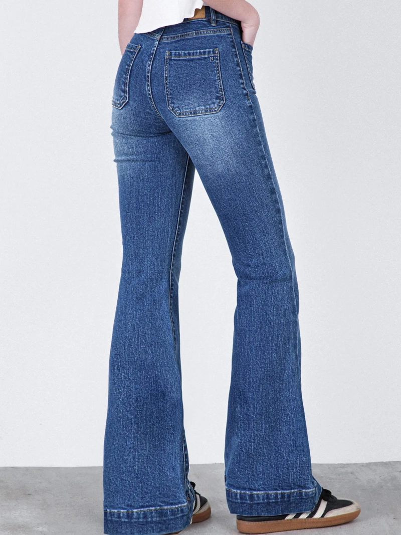 PANTALÓN MUJER RAINDOOR ALGODÓN FLARE - 3