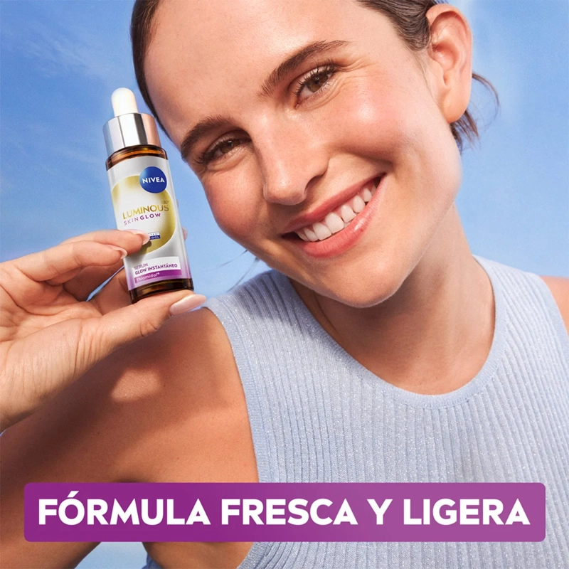SÉRUM ANTIMANCHAS NIVEA LUMINOUS630 SKIN GLOW CON THIAMIDOL Y NIACINAMIDA 30 ML - 5