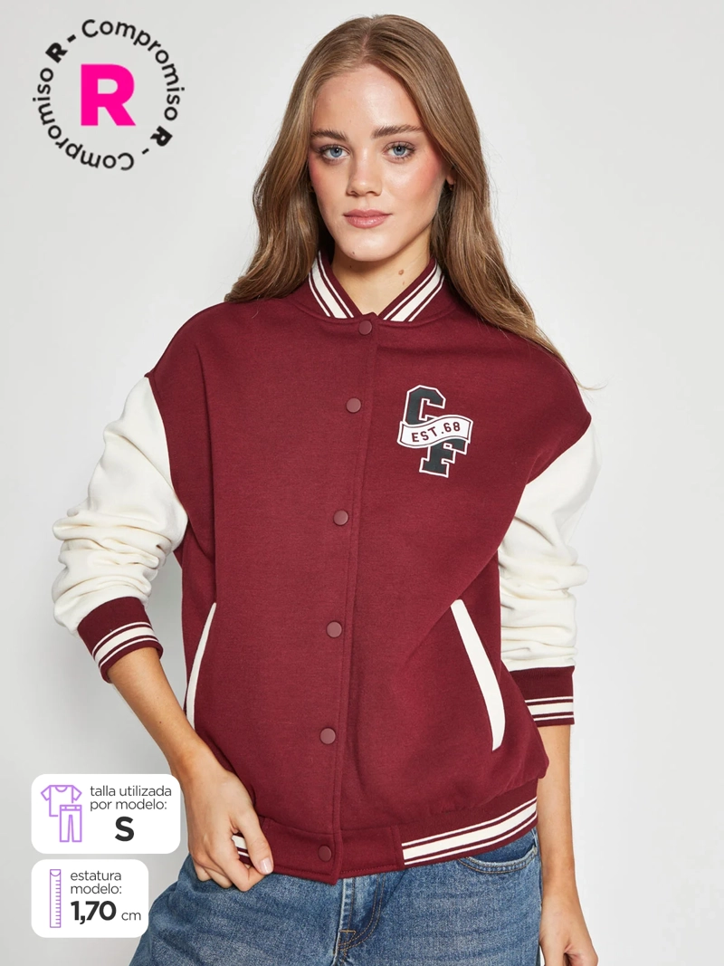 CHAQUETA MUJER INDEX ALGODÓN BOMBER - 1