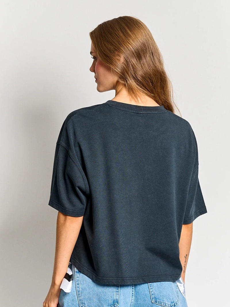 POLERA MUJER INDEX ALGODÓN MANGA CORTA BÁSICA - 2