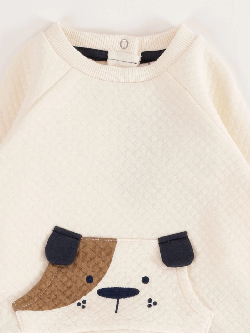 CONJUNTO NIÑO BABY HARVEST TEXT - 3