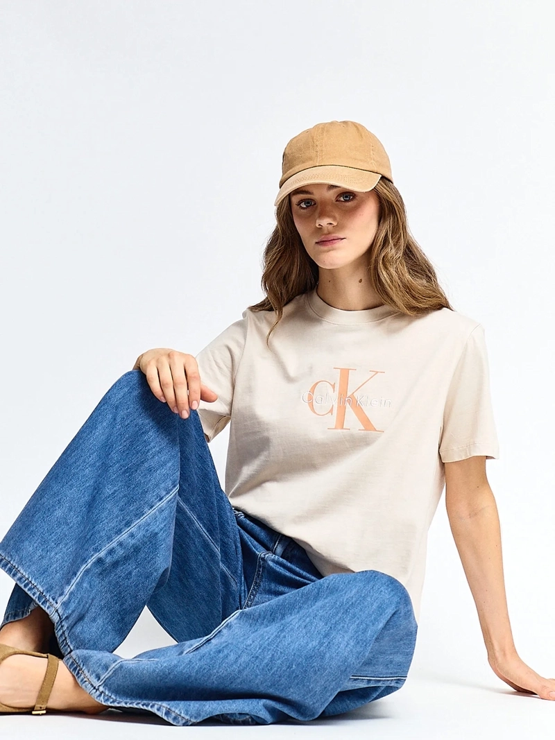 POLERA MUJER CALVIN KLEIN ALGODÓN  - 4