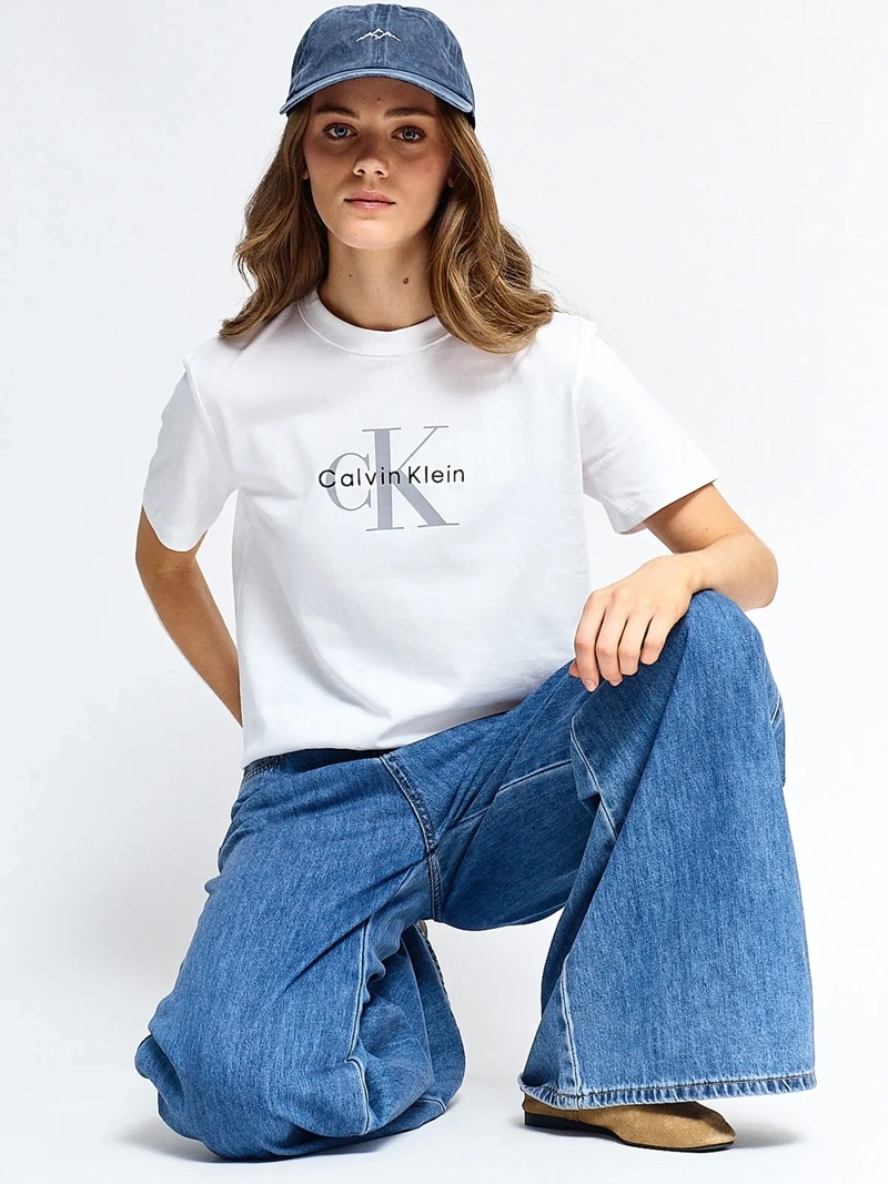 POLERA MUJER CALVIN KLEIN ALGODÓN  - 4