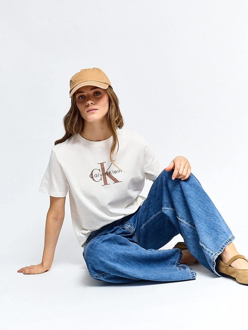 POLERA MUJER CALVIN KLEIN ALGODÓN  - 4