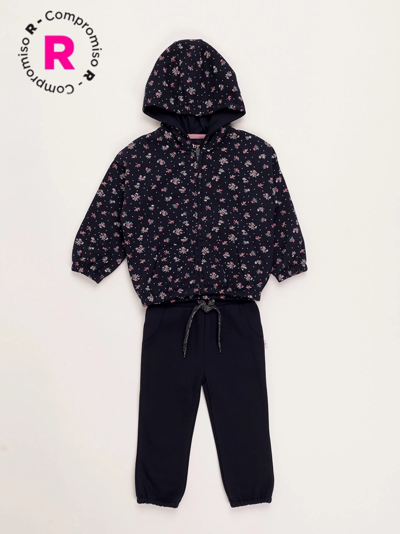 CONJUNTO NIÑA BABY HARVEST FLORCITAS - 1