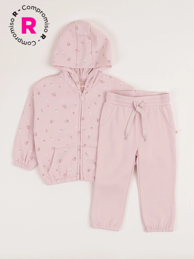CONJUNTO NIÑA BABY HARVEST FLORCITAS - 1