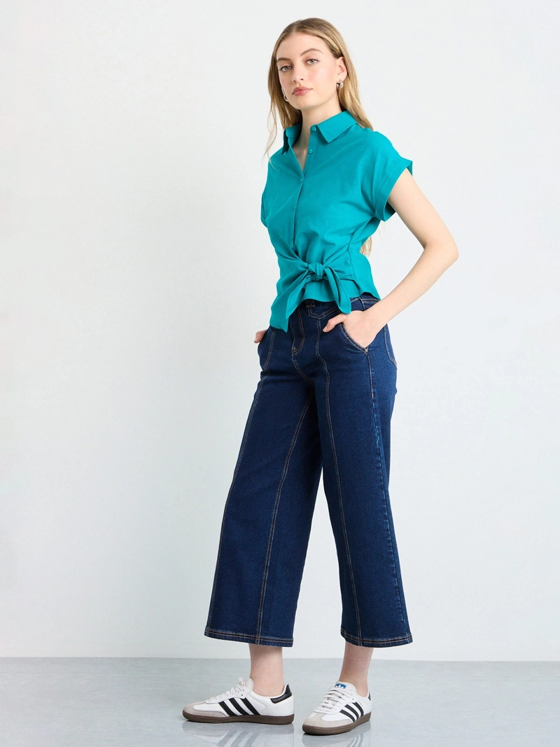BLUSA MUJER IO MANGA CORTA - 2