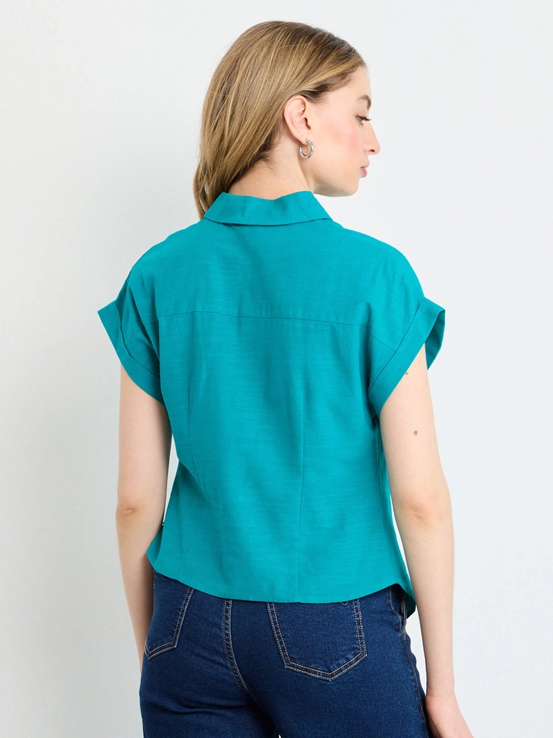 BLUSA MUJER IO MANGA CORTA - 4