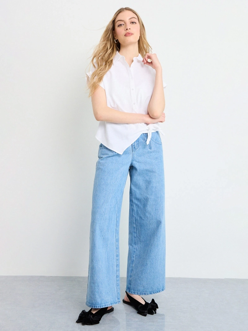 BLUSA MUJER IO MANGA CORTA - 1