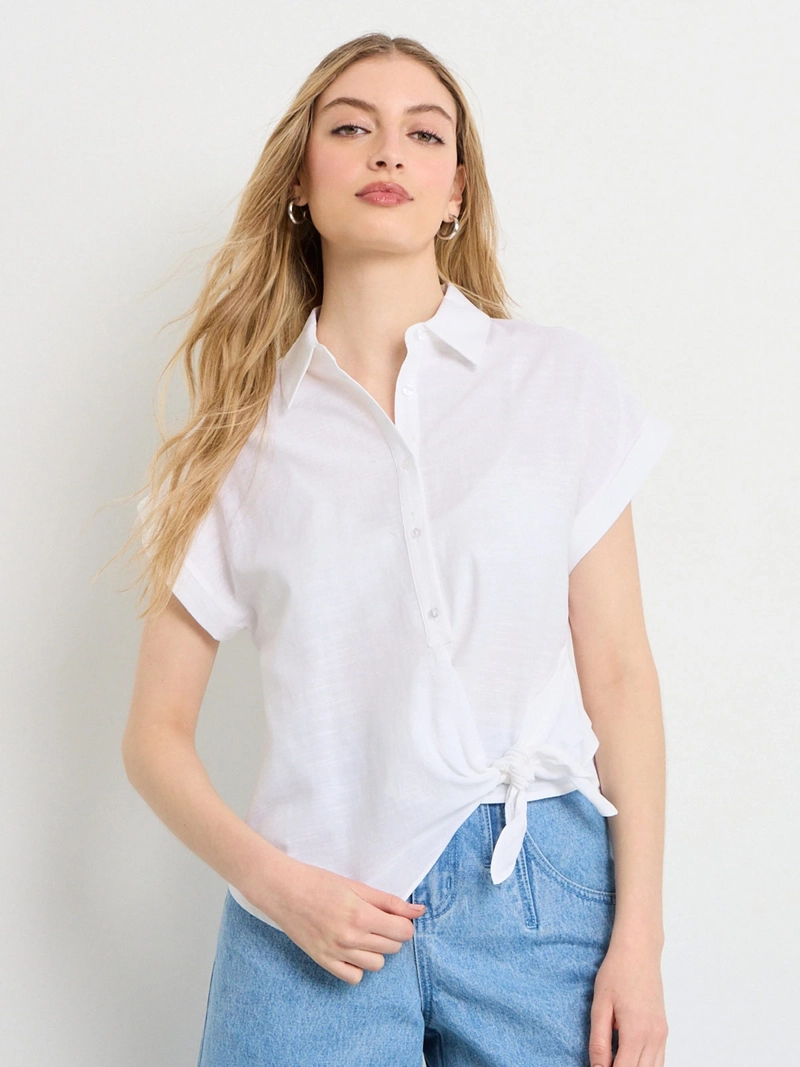 BLUSA MUJER IO MANGA CORTA - 3