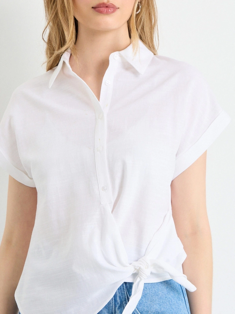 BLUSA MUJER IO MANGA CORTA - 5
