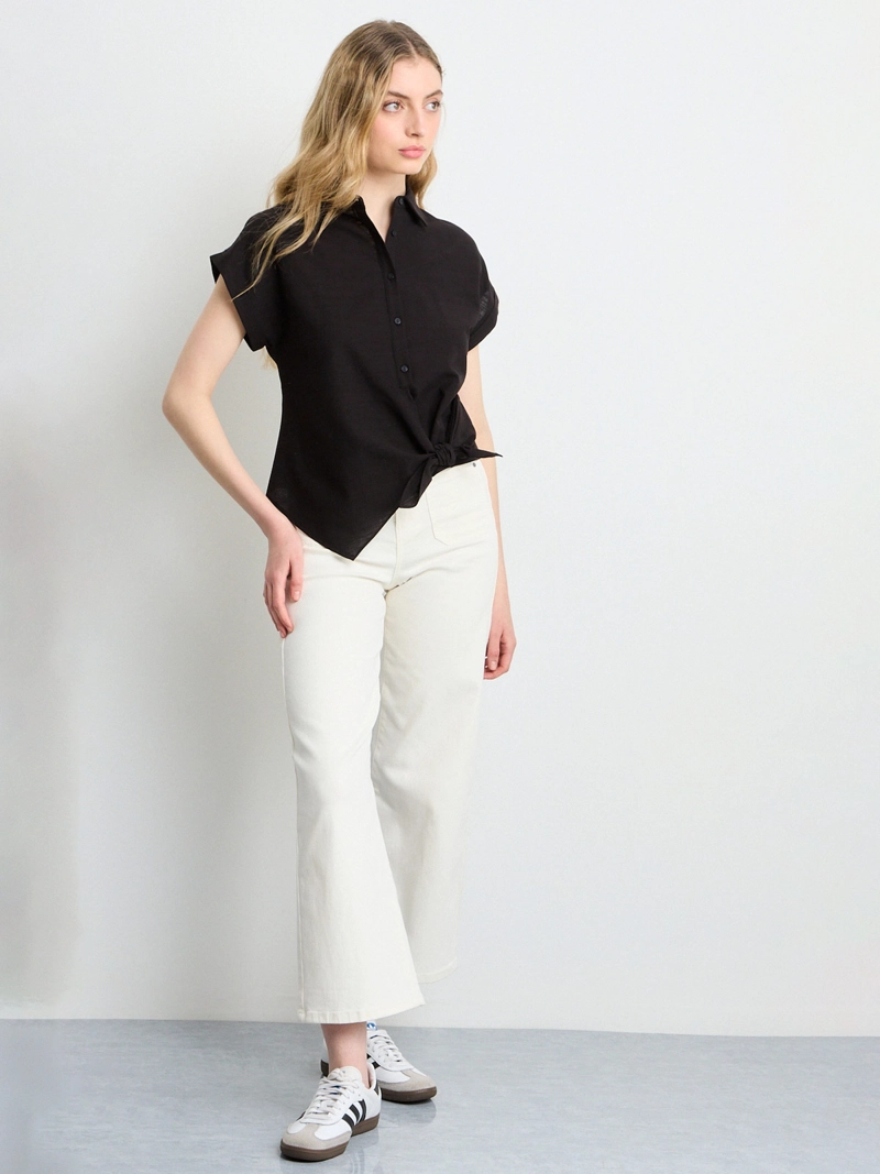 BLUSA MUJER IO MANGA CORTA - 1