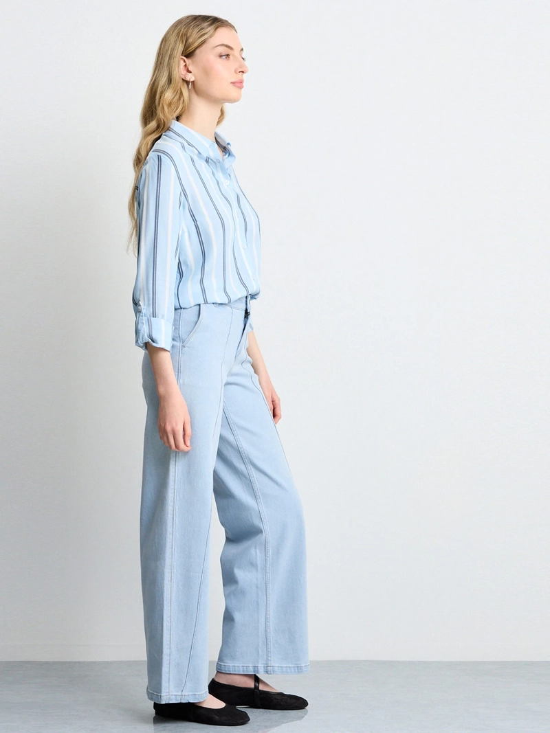 BLUSA MUJER IO CAMISERA LISTADA - 5
