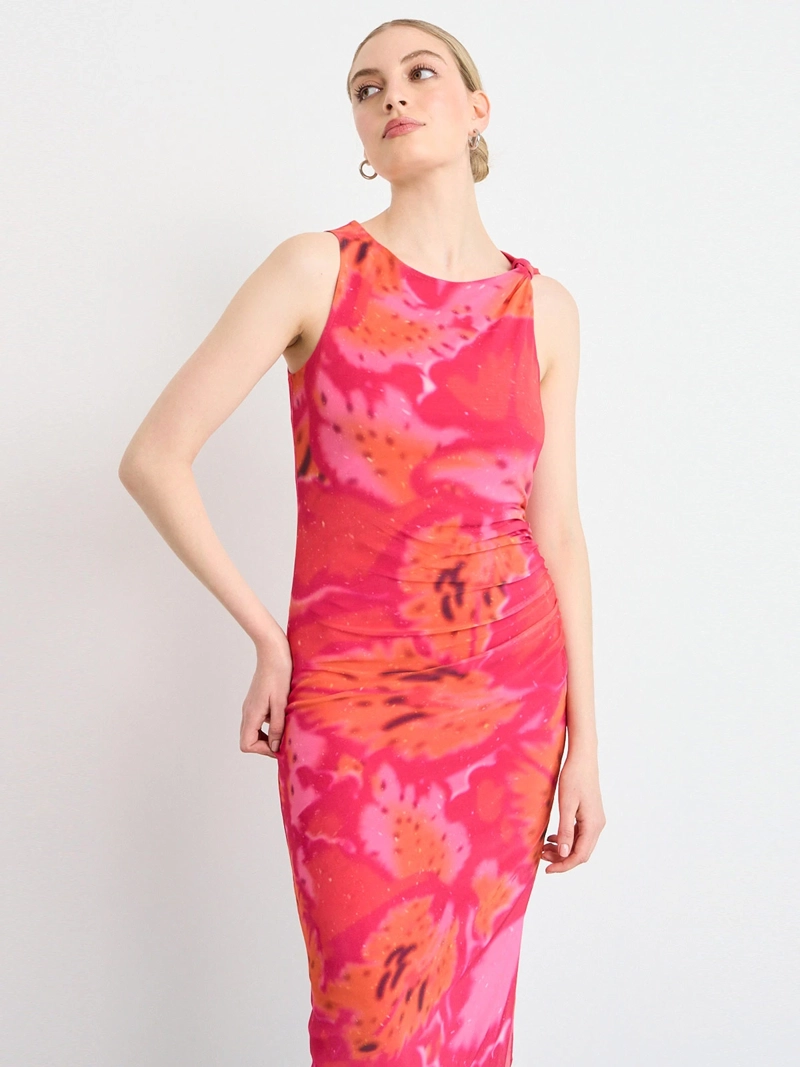 VESTIDO MUJER IO LARGO ESTAMPADO - 1