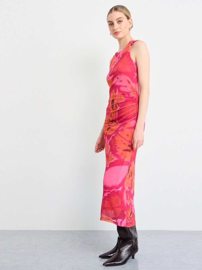 VESTIDO MUJER IO LARGO ESTAMPADO - 4