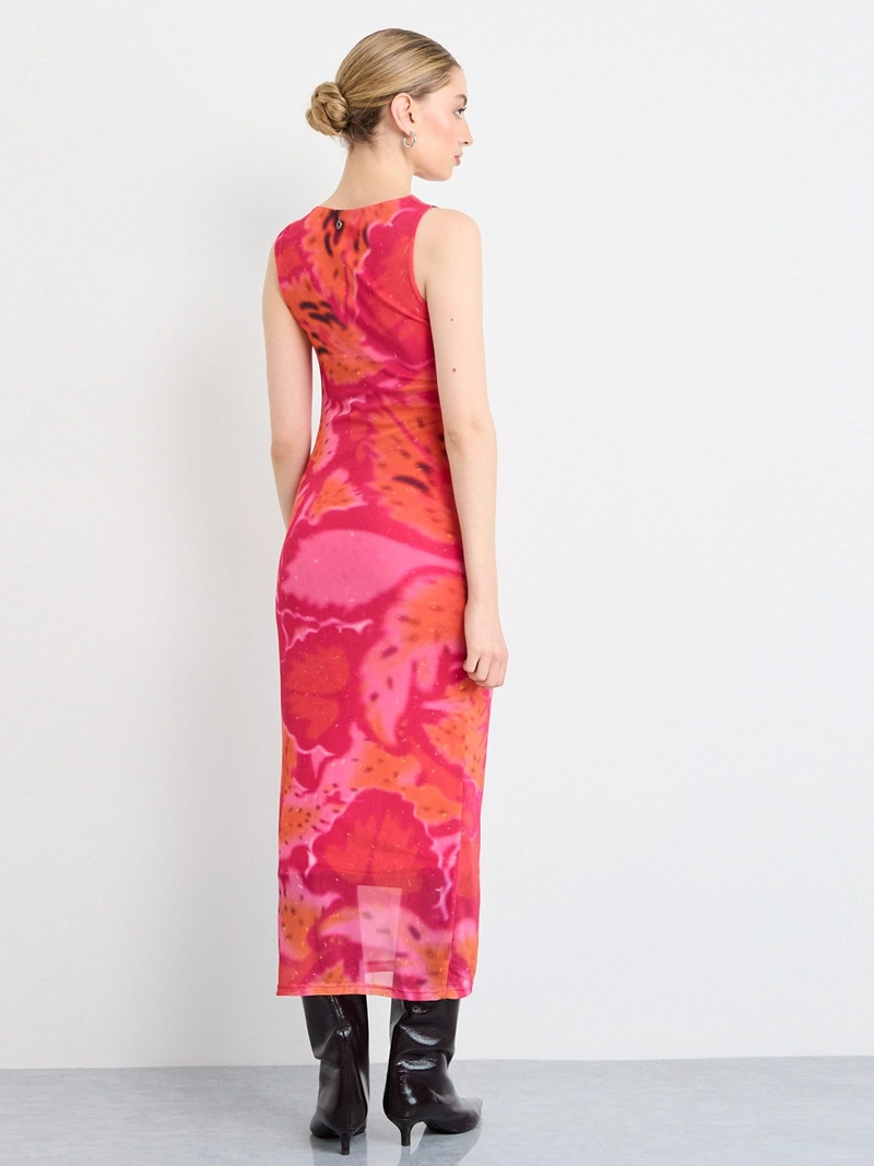 VESTIDO MUJER IO LARGO ESTAMPADO - 5