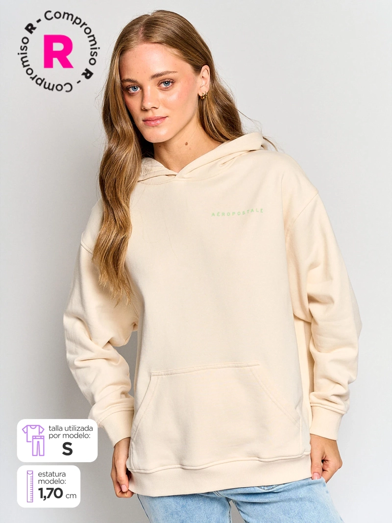 POLERÓN MUJER AEROPOSTALE ALGODÓN - 1