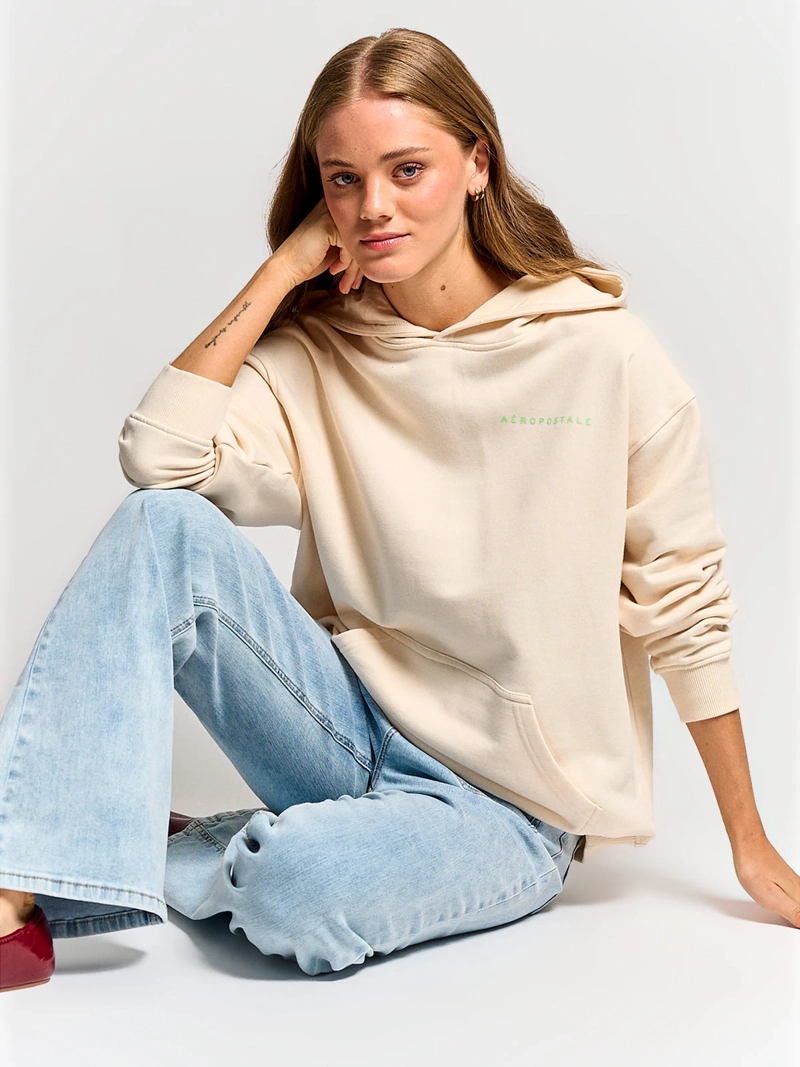 POLERÓN MUJER AEROPOSTALE ALGODÓN - 4