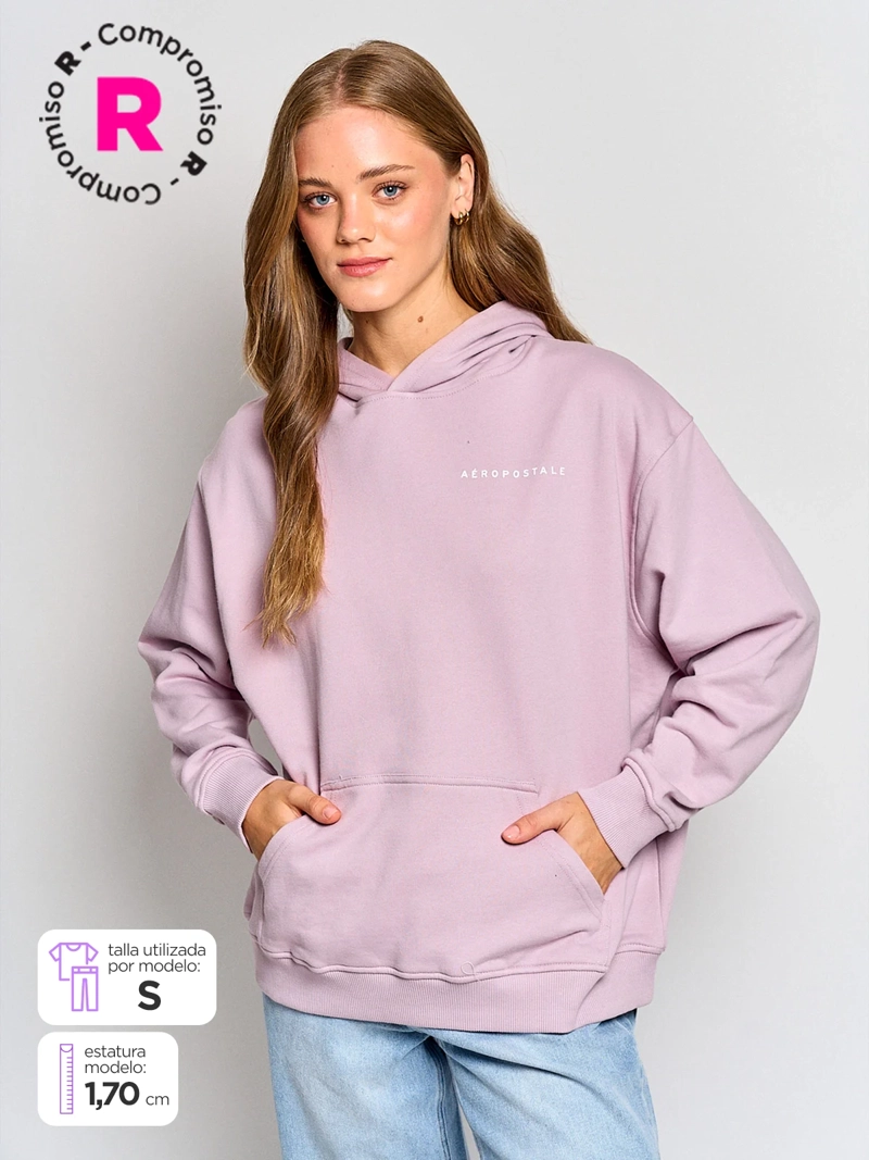 POLERÓN MUJER AEROPOSTALE ALGODÓN - 1