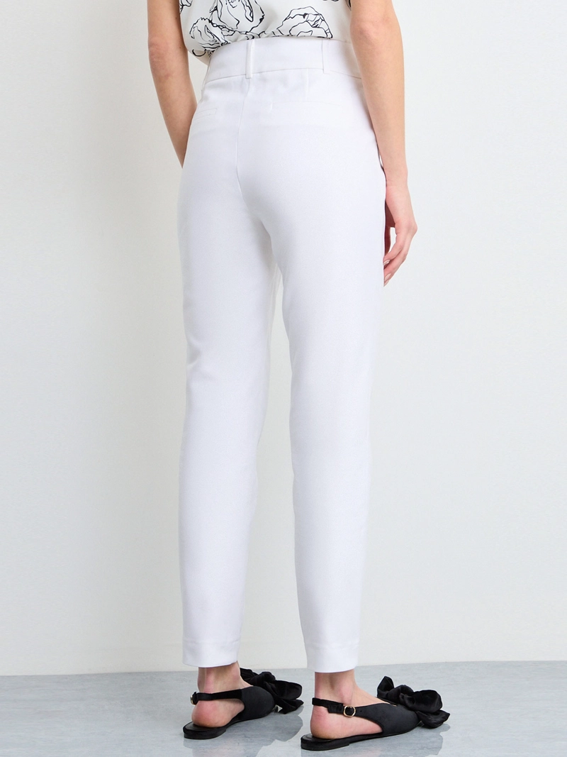 PANTALÓN MUJER IO SKINNY ALGODÓN BÁSICO GABARDINA - 2