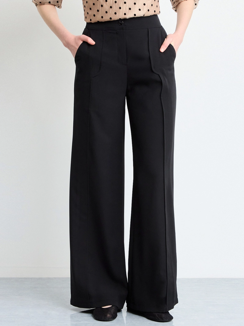 PANTALÓN MUJER IO PALAZZO FLUIDO - 1