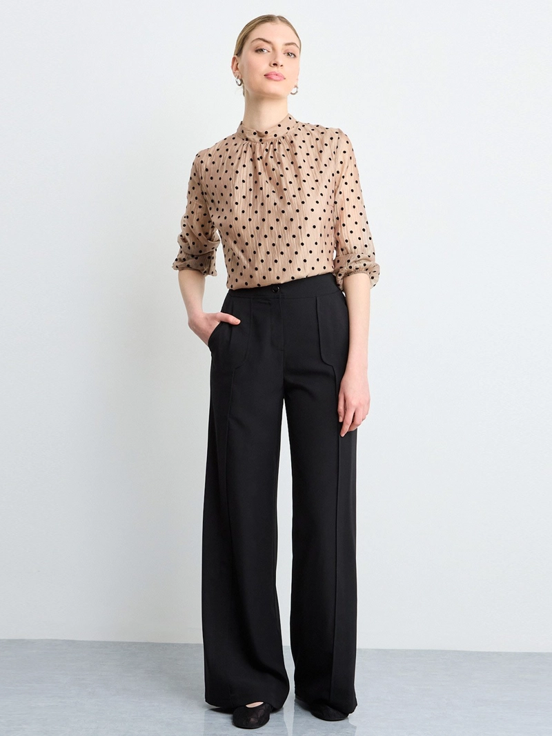 PANTALÓN MUJER IO PALAZZO FLUIDO - 4