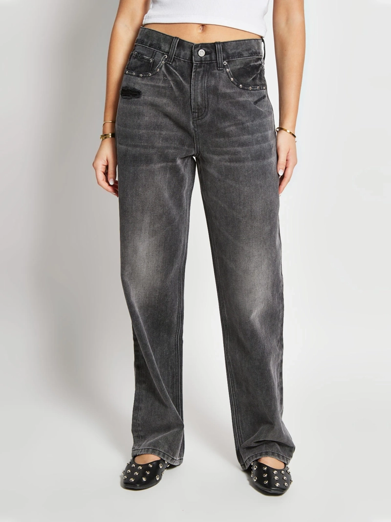 JEANS MUJER AEROPOSTALE ALGODÓN TACHAS - 2