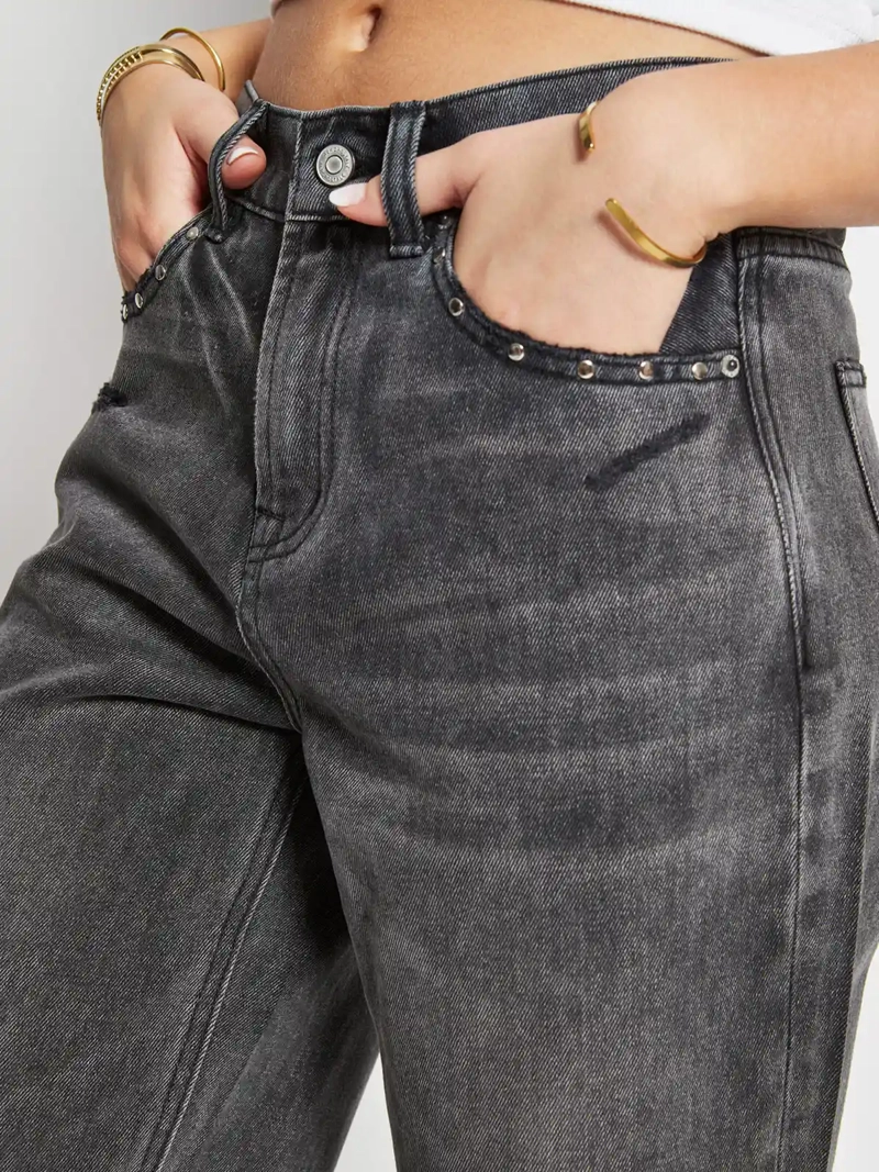 JEANS MUJER AEROPOSTALE ALGODÓN TACHAS - 4