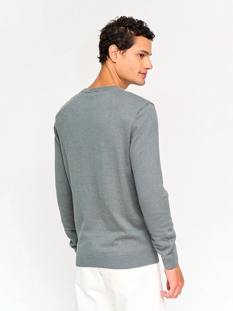 SWEATER HOMBRE MARQUIS ALGODÓN CUELLO REDONDO - 2