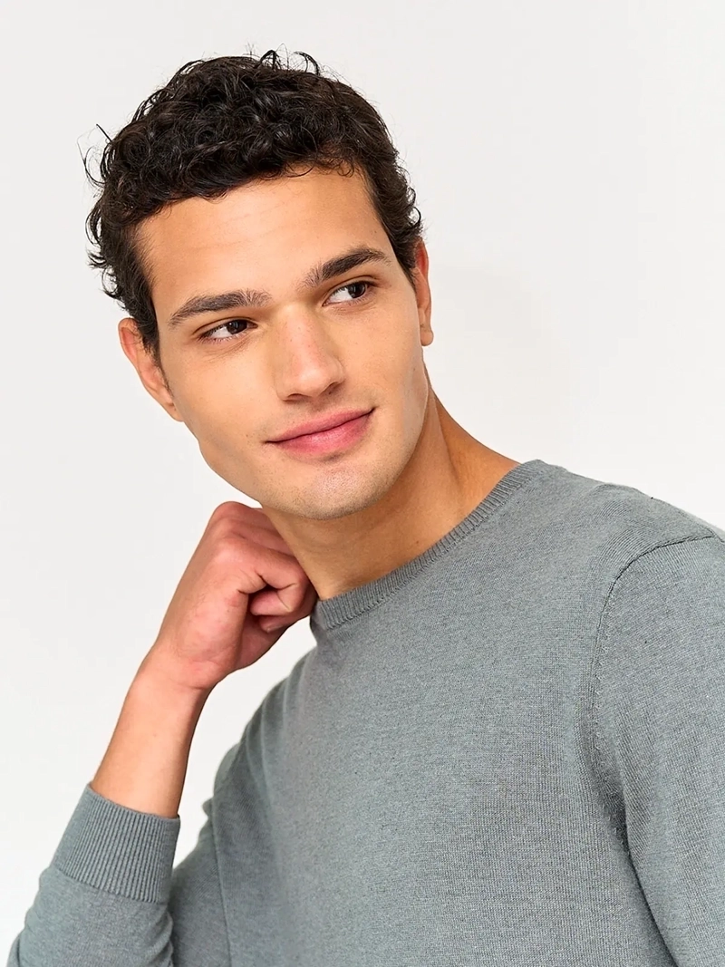 SWEATER HOMBRE MARQUIS ALGODÓN CUELLO REDONDO - 3