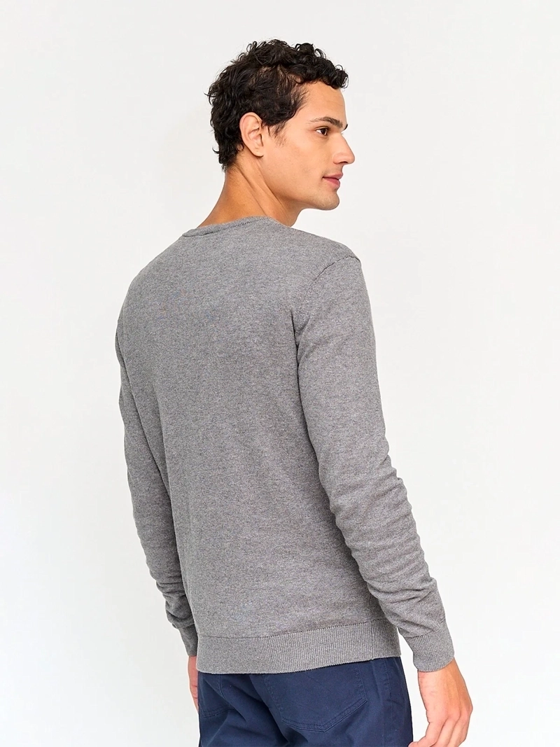SWEATER HOMBRE MARQUIS ALGODÓN CUELLO EN V - 2