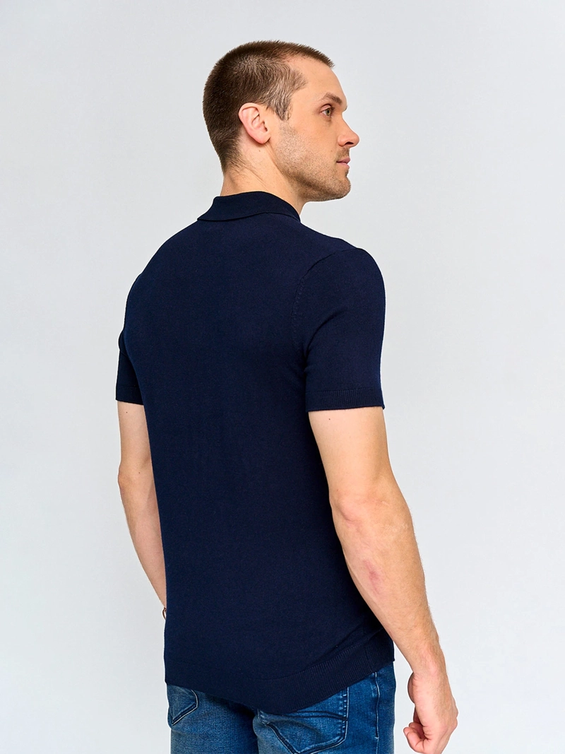 POLERA HOMBRE MARQUIS MANGA CORTA TEJIDA BOTONES - 2