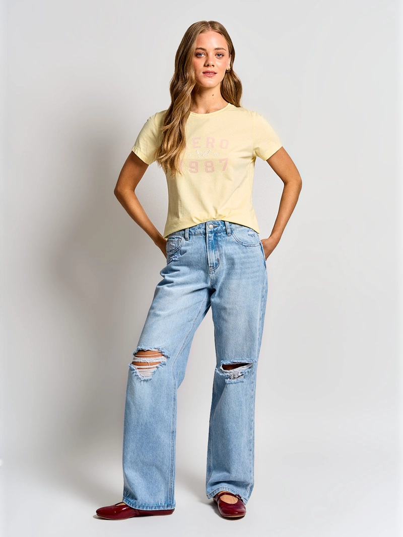 POLERA MUJER AEROPOSTALE ALGODÓN  - 4