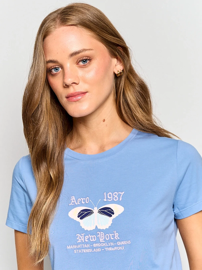 POLERA MUJER AEROPOSTALE ALGODÓN  - 3