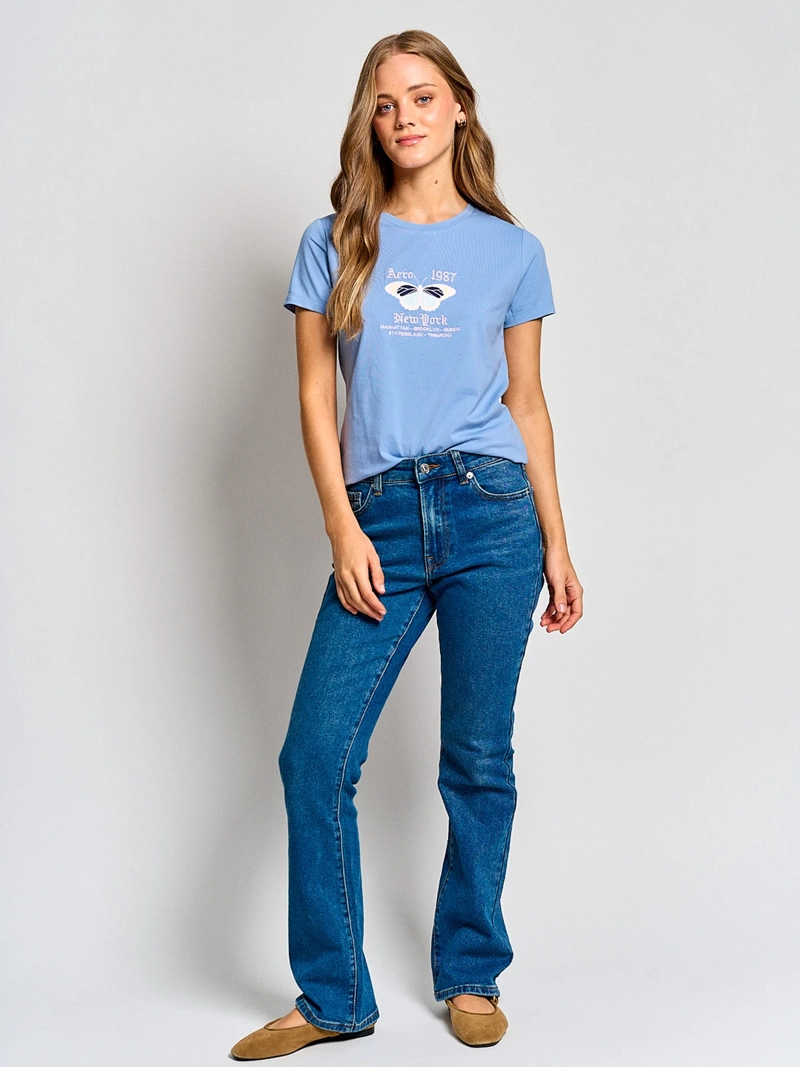 POLERA MUJER AEROPOSTALE ALGODÓN  - 4