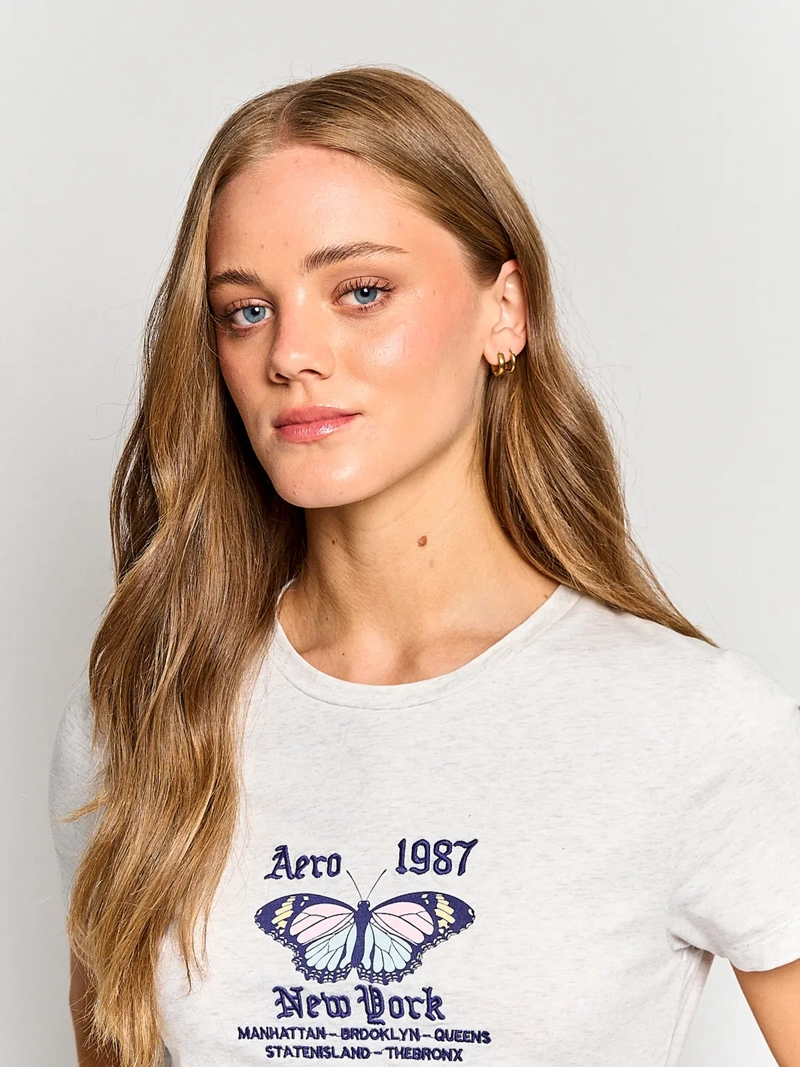 POLERA MUJER AEROPOSTALE ALGODÓN  - 3