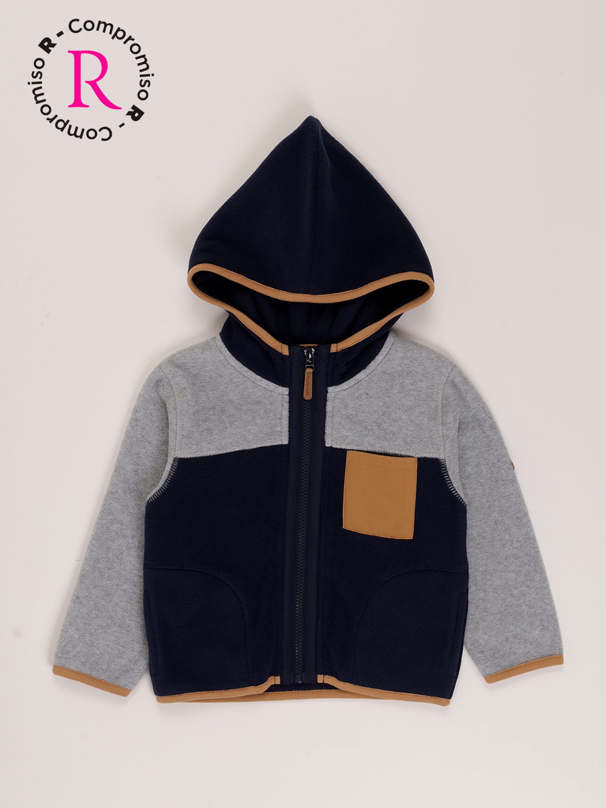 POLERON NIÑO BABY HARVEST MICROPOLAR REGULAR FIT MANGA LARGA - 1